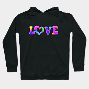 Tie Dyed LOVE Hoodie